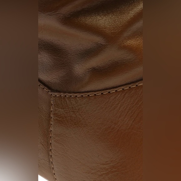 SCHUTZ - Ashlee Up Knee High Slouchy Nappa Leather Boot Size 5 - Picture 5 of 16